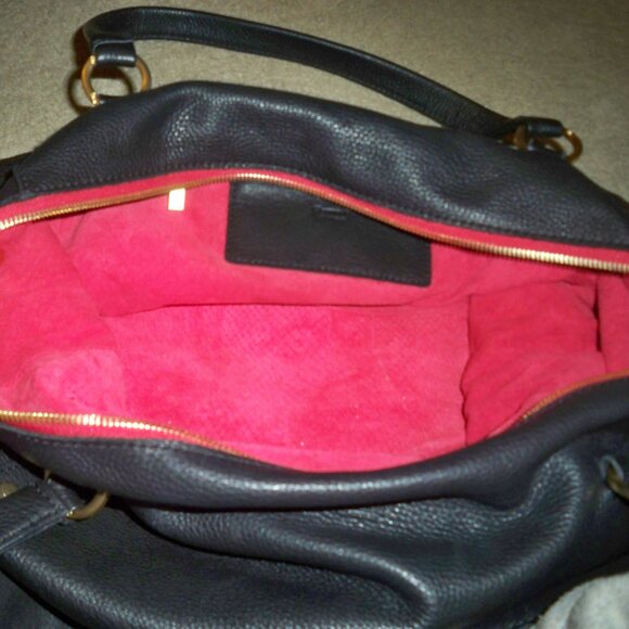 Hammitt DANIEL Large Black Pebbled Leather Tote, EUC $775!! - Picture 4 of 4